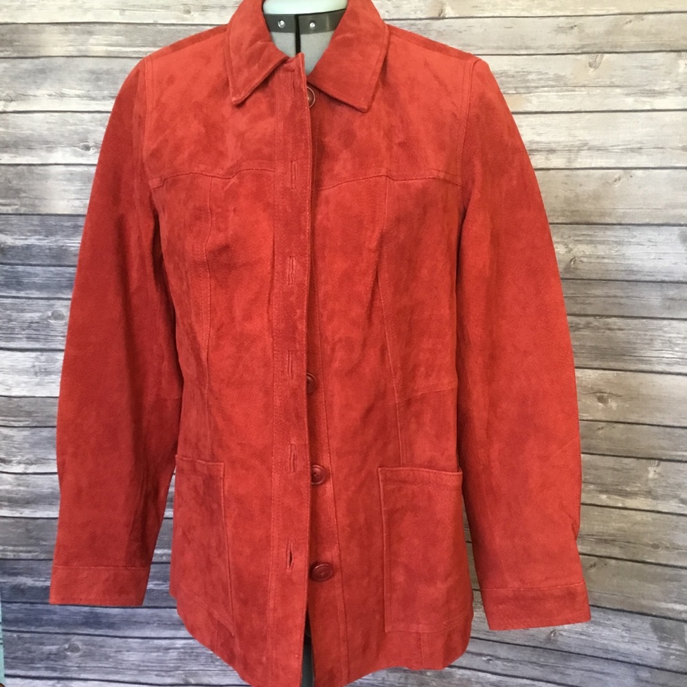 Denim&Co suede jacket